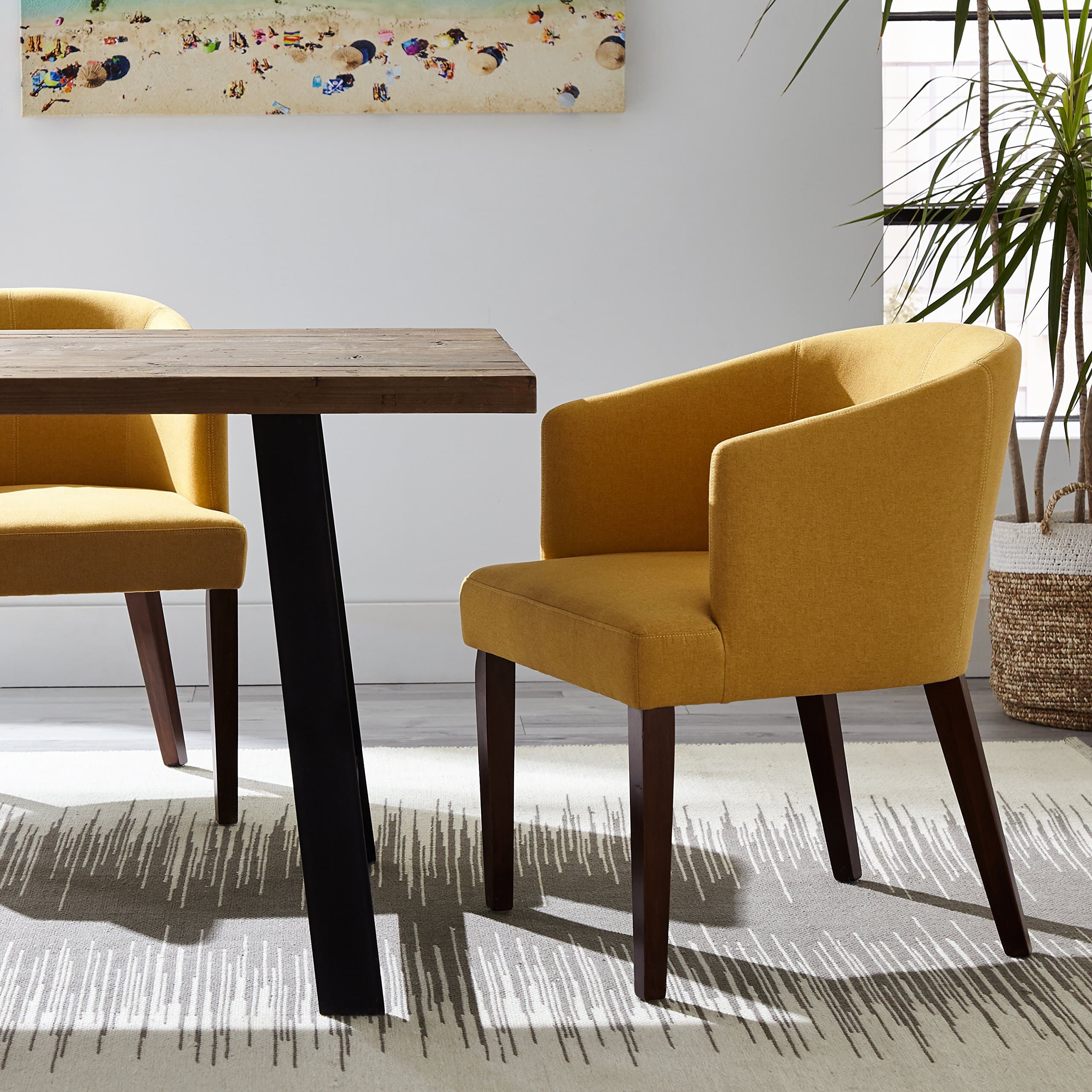 Lignora Modena Farmhouse Wood Table - 4