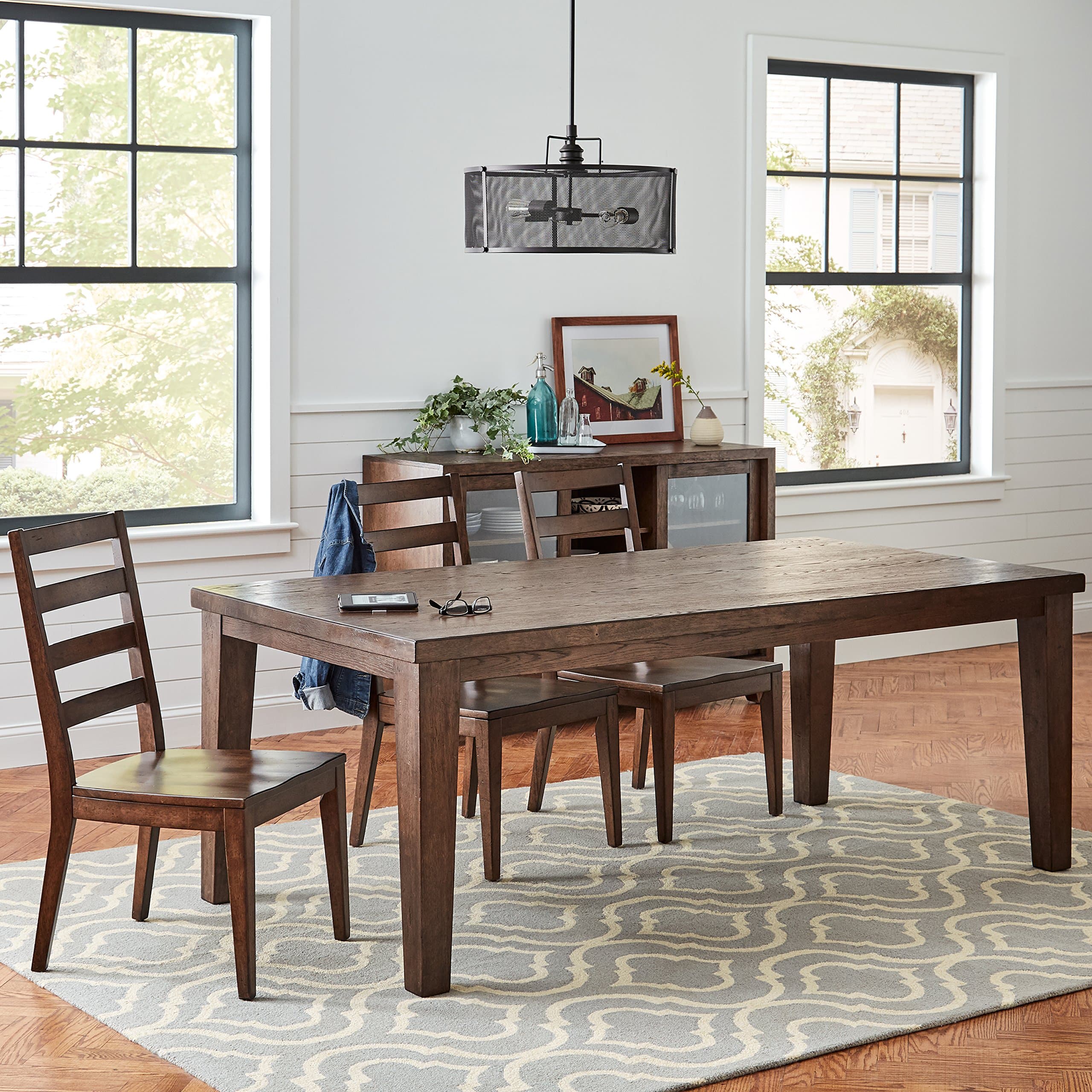 Lignora Lucca Solid Wood Dining Table - 3