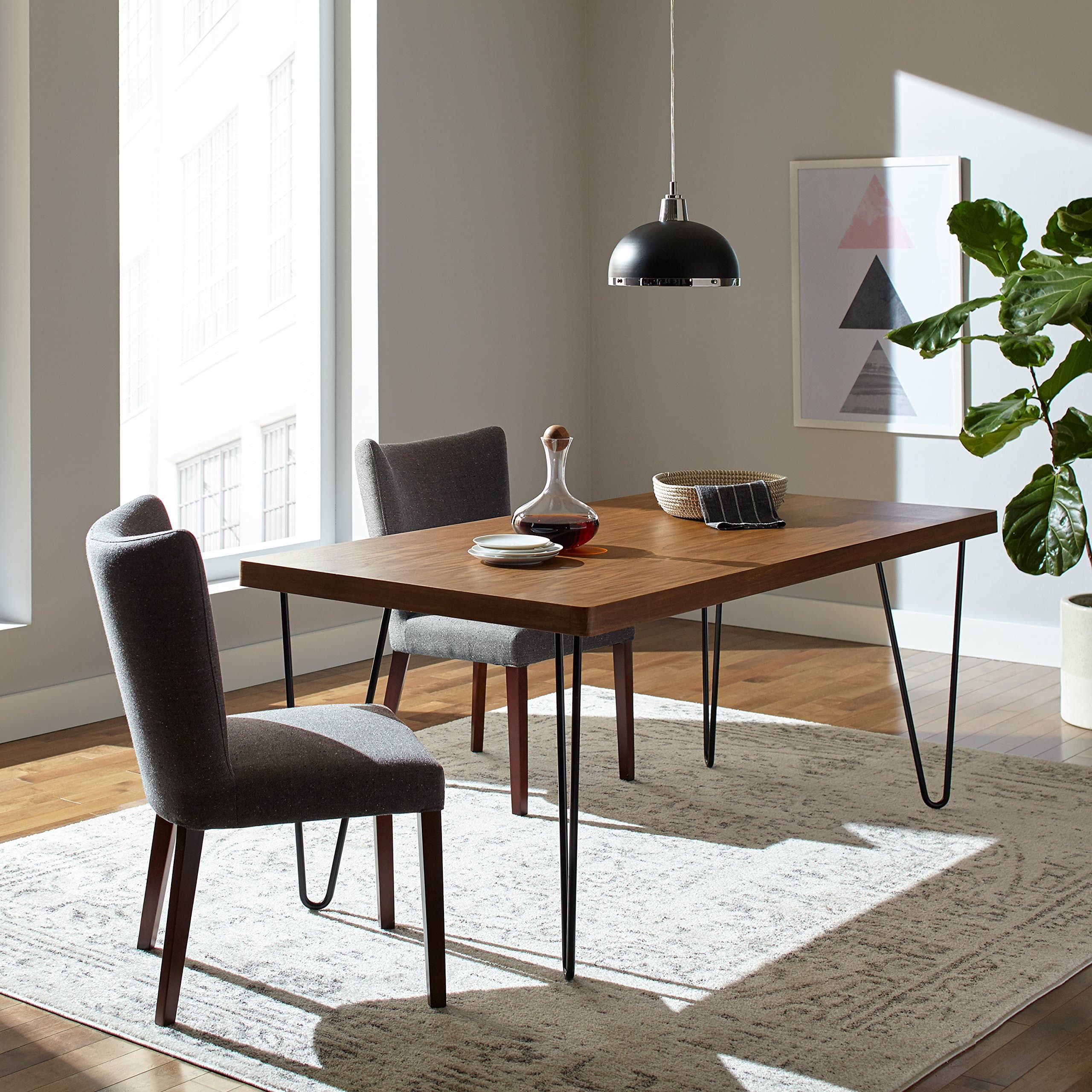 Lignora Como Modern Dining Chair Set - view 2