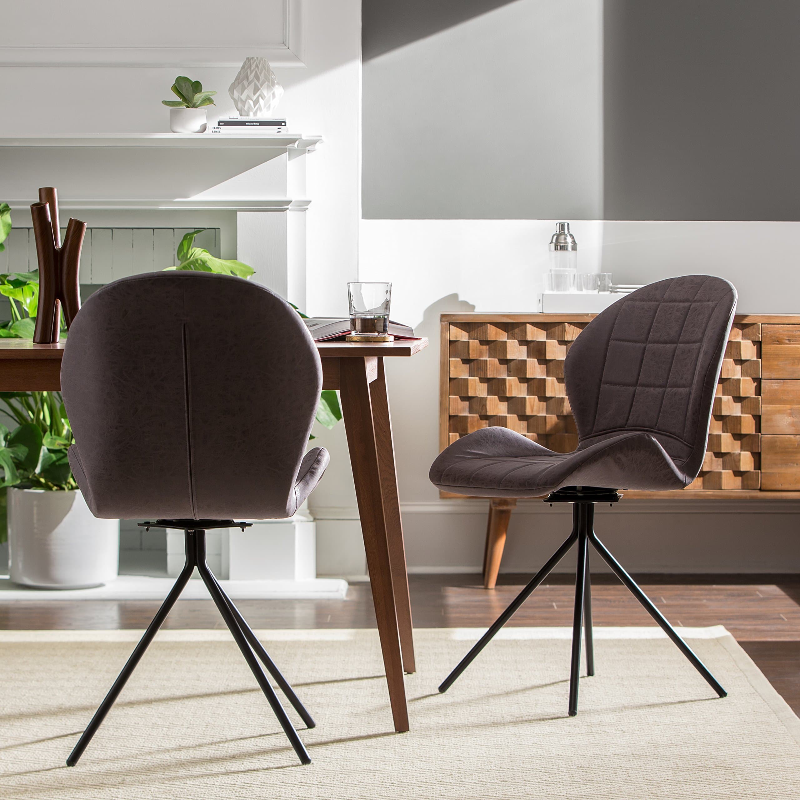 Lignora Isernia Walnut Dining Set - view 2
